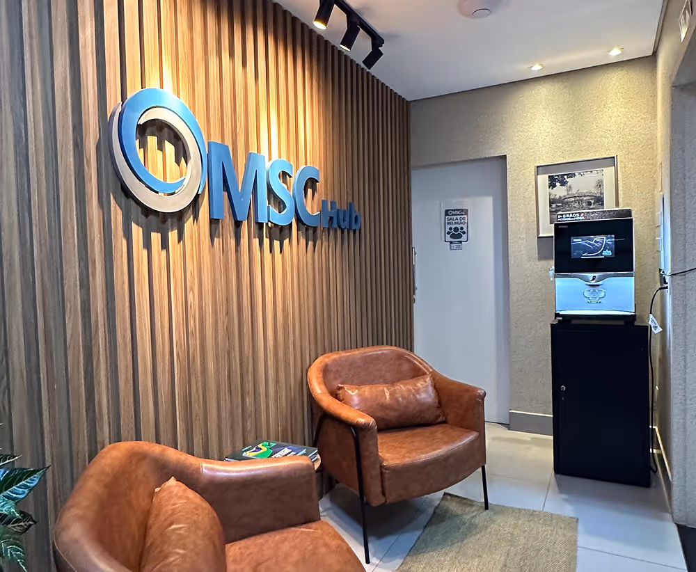 Sala de Espera da MSC Hub